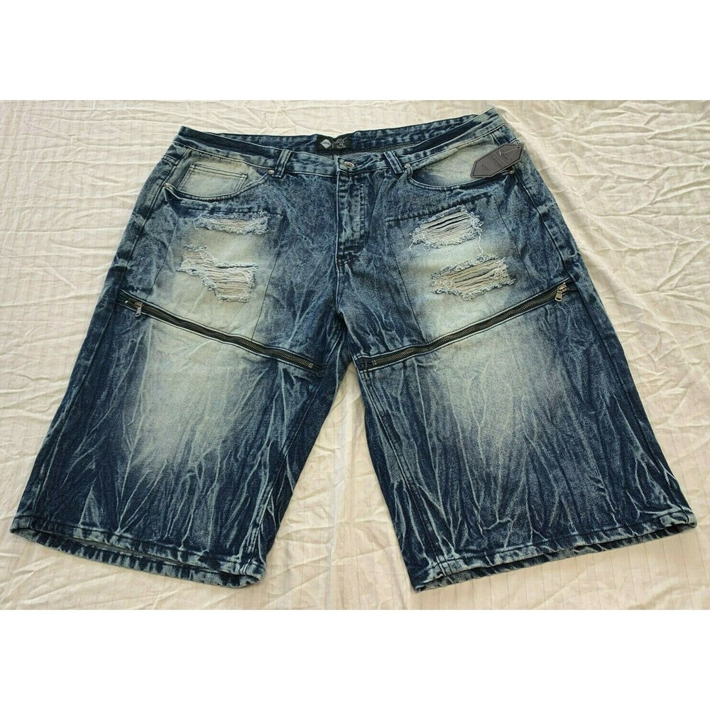 NWT ROAD NARROWS MENS JEANS DISTRESSED SHORTS SIZE 44
